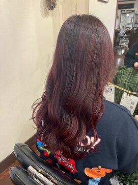 美容室 メザミー MESAMIES 20代30代40代大人かわいいゆるふわ愛され赤みブラウン