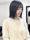 Gem Hair Studio 姉崎 艶髪ぱつっとボブ