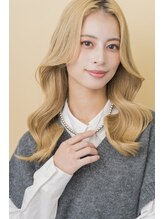ハイトーン＋透明感カラーはいつも注目の的に★ヘアメイクヘアセット♪ヘアメイクヘアセット赤羽