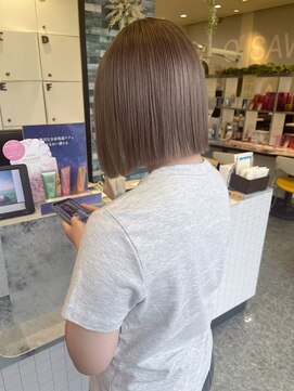 美容室 サワコ 国府店(SAWAKO) 柔色ミルクティーグレージュ