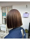切りっぱなしボブ【北千住】