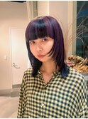 姫カットレイヤー×インナーカラー/ダブルカラー/髪質改善/韓国