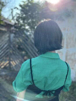 エリン バイ リル ヘアー 本陣(eLin by LiL hair)の写真/【本陣駅徒歩2分】髪と心に寄り添うヘアデザインを心がけています理想のスタイルをみつけられるサロン♪