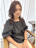 リンクス 東戸塚店(LINKS)&nbsp;くびれセミロング×ハイレイヤー×オリーブグレージュ