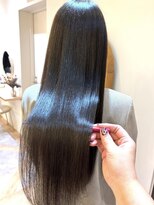 アンド ラ ブランシュ(&.La Blanche)&nbsp;グレージュ/髪質改善ストレート/大宮