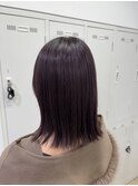 Wカラー～1ブリーチ　ラベンダーグレージュ