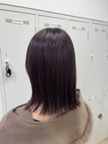 アッシュ 下北沢店(Ash) Wカラー~1ブリーチ ラベンダーグレージュ
