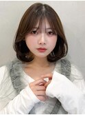 韓国ボブ/タンバルモリ/切りっぱなしボブ/レイヤーボブ/