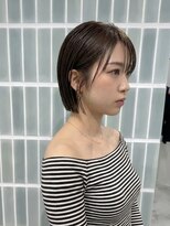 ゴカンムード(Gokan mood)&nbsp;髪質改善縮毛矯正ハイライトショートカット30代40代