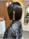 【W】ボブ×髪質改善ストレート
