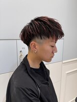 ニューヨークニューヨーク ピオレ姫路店(NYNY)&nbsp;【ハイライト】赤×フェード