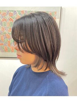 パープル 自由が丘(purple) 大人ガーリー/ダークアッシュ/似合わせカット[自由が丘]