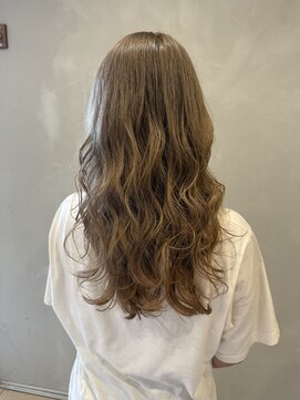 ラーム 宇部高校前店(rame) レイヤースタイル、ブリーチカラー、髪質改善