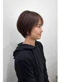 大人美人ショートボブ