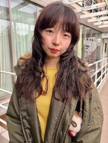 トレンチ(TRENCH)&nbsp;【RIKU】ロングパーマ　レイヤーパーマ　レイヤーカット