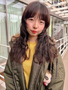 トレンチ(TRENCH) 【RIKU】ロングパーマ　レイヤーパーマ　レイヤーカット