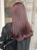 カシェル(cashel) ライトニングカラー チェリーレッド