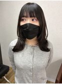 ミディアムレイヤー/藤沢/ヘッドスパ/髪質改善/艶髪