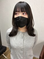 ルル(LuLu by KENJE) ミディアムレイヤー/藤沢/ヘッドスパ/髪質改善/艶髪
