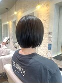丸みボブ