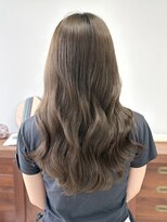 ヘアー アイス 御器所本店(HAIR ICI)&nbsp;ブリーチなしカラーナチュラルブラウン夏カラー秋カラーロング