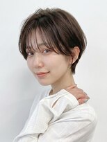 ルーム 大通店(ROOM) 小顔効果◎くびれショートボブ×艶髪レイヤーココアブラウン