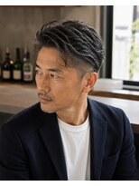 MEN's Baguz MEN'Sカット/ MEN'Sパーマ/ MEN'Sカラー 大人メンズ毛流れウェーブパーマ