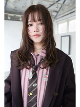 ステップボーンカットオオサカ(STEP BONE CUT OSAKA Via TICK-TOCK)&nbsp;【ステップボーンカット】フェイスレイヤー/ブラウンカラー