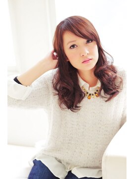 フェリシータ 緑地公園店(felicita) グラマラスな重めスタイル♪斜めバング甘辛ミックスセミディ