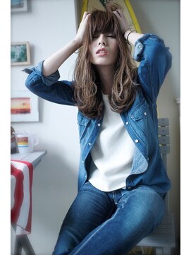 ラべリー 池袋(LOVELEY) 7/20 open ゆるウェーブアッシュロング☆ 72