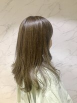 パティオン(PATIONN)&nbsp;セミロング×スモーキーミントカラー【表参道青山原宿】