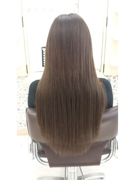 ブロッサム ヘアデザイン(blossom) チョコレートカラー＆シールエクステ80本