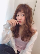 ヘアー アンド ビューティー ザ エフ 西尾店(Hair Beauty the F)&nbsp;【the F】定番！ナチュラルロブ×グレージュカラー