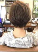 【Monkeypod】お客様SNAP♪地毛のクセも活かせるショートヘア☆