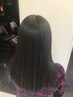 【うるツヤに♪】カット+縮毛矯正＋ハホニコトリートメント￥16500
