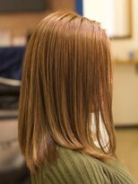 リビーチ ヘア リゾート 赤羽(Rebeach HAIR RESORT)&nbsp;【赤羽リビーチ】透明感カーキアッシュ×セミディ