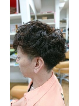 24 岸和田店 マッシュパーマ