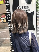 ゴッド ヘアーアンドメイク 高崎西口店(GOD Hair & Make) 切りっぱなしボブ