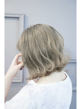 ラパヘアー(Lapa hair) 柔らかグレージュカラー