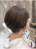 美シルエット耳かけイメチェンフォギーベージュ◎
