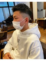 アイリーヘアデザイン(IRIE HAIR DESIGN)&nbsp;【IRIE HAIR赤坂】スパイキーショート×バーバーカット