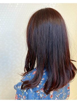 ヘアーアンドメイク ドレス(DRESS) ブリーチ無し バイオレットカラー