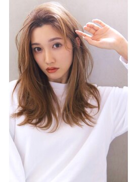 ラエティス(Laetus) かきあげロング/ハイトーン、ブリーチ対応縮毛矯正/髪質改善