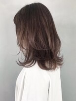 アイティーバイアルバム 八王子店(IT by ALBUM) ベージュレイヤー_Aラインボブマロンベージュ_ba322821