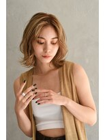 アース 調布店(HAIR & MAKE EARTH) ふんわり外ハネボブ【調布】【美容室】