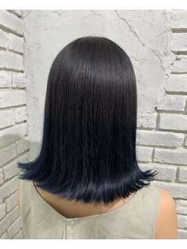 アジールヘア 池袋東口店(agir hair) ネイビーグラデーション♪
