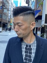 ドルクス 日本橋(Dorcus)&nbsp;40代50代男性髪型イケてるおじさま風外国人バーバーカット