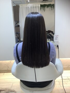 ルスリー 田園調布店(Lsurii) 【田園調布髪質改善】純度100%トリートメント+カット+縮毛矯正