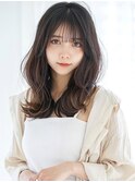 《Agu hair》韓国風×フェミニンミディ