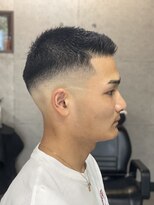 米澤理髪店(YONEZAWA) 25mmボウズ×ミドルフェード